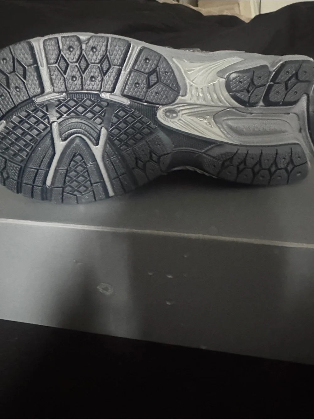 New Balance Kids' Black and Gray Athletic Sneakers